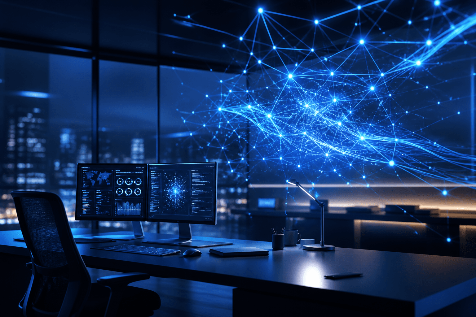 MicroSky AI networked intelligence workspace